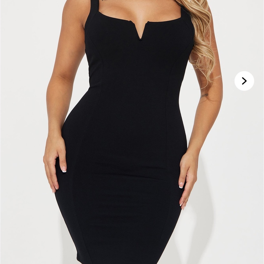 Elegant Black Bodycon Dress